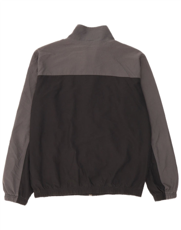 Giacca da tuta da uomo Nike Large in poliestere color block grigio