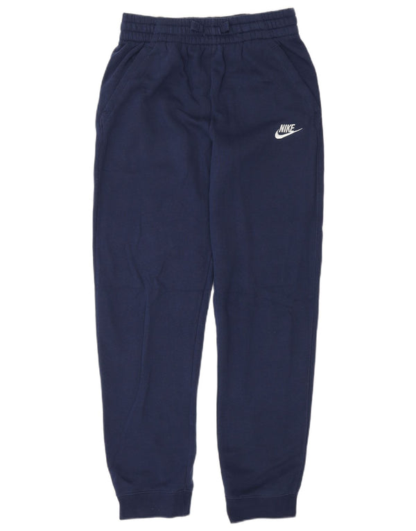 NIKE Pantaloni da tuta da ragazzo Joggers 13-14 anni XL Blu navy in cotone