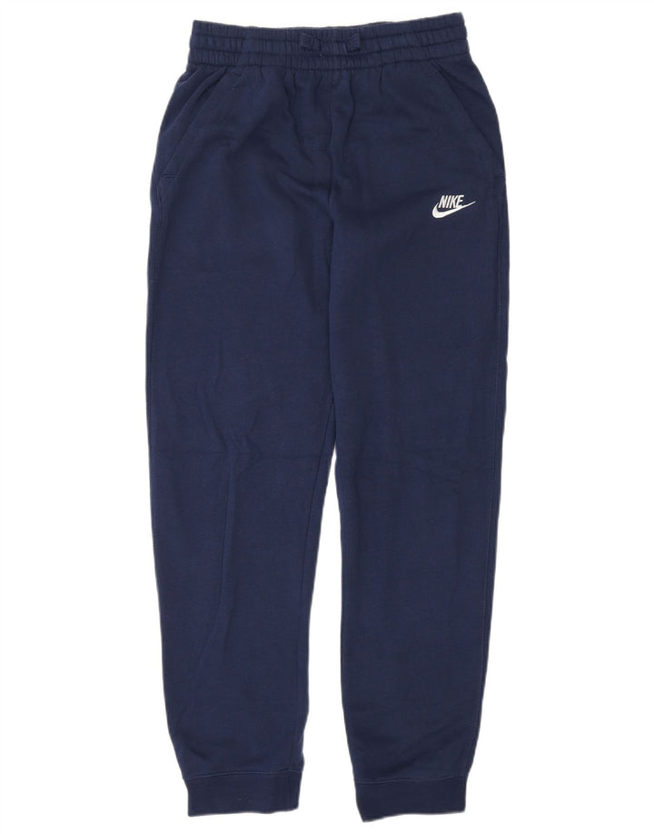 NIKE Pantaloni da tuta da ragazzo Joggers 13-14 anni XL Blu navy in cotone