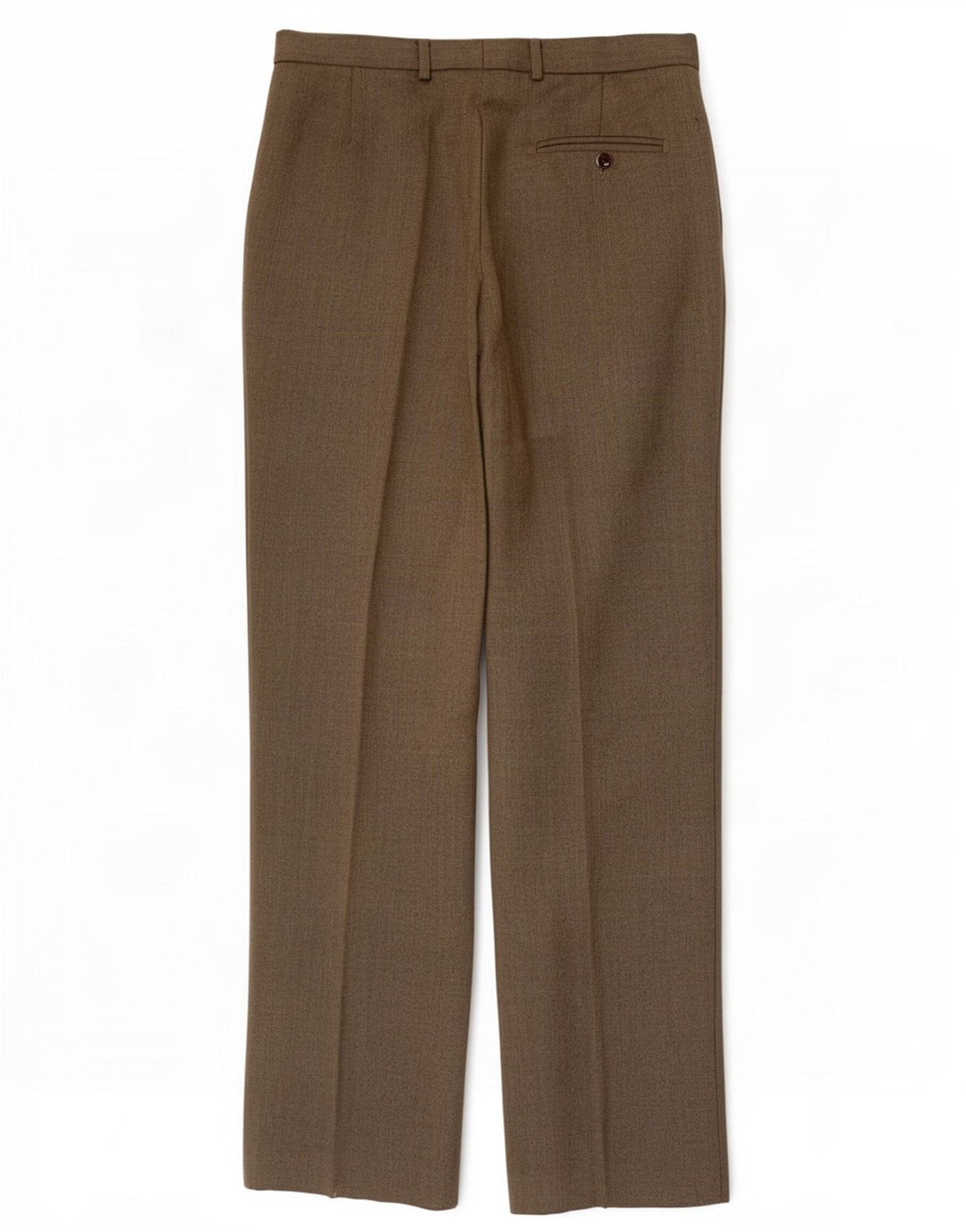 Pantaloni da abito vestibilità regolare da uomo Marks & Spencer W32 L31 Lana beige