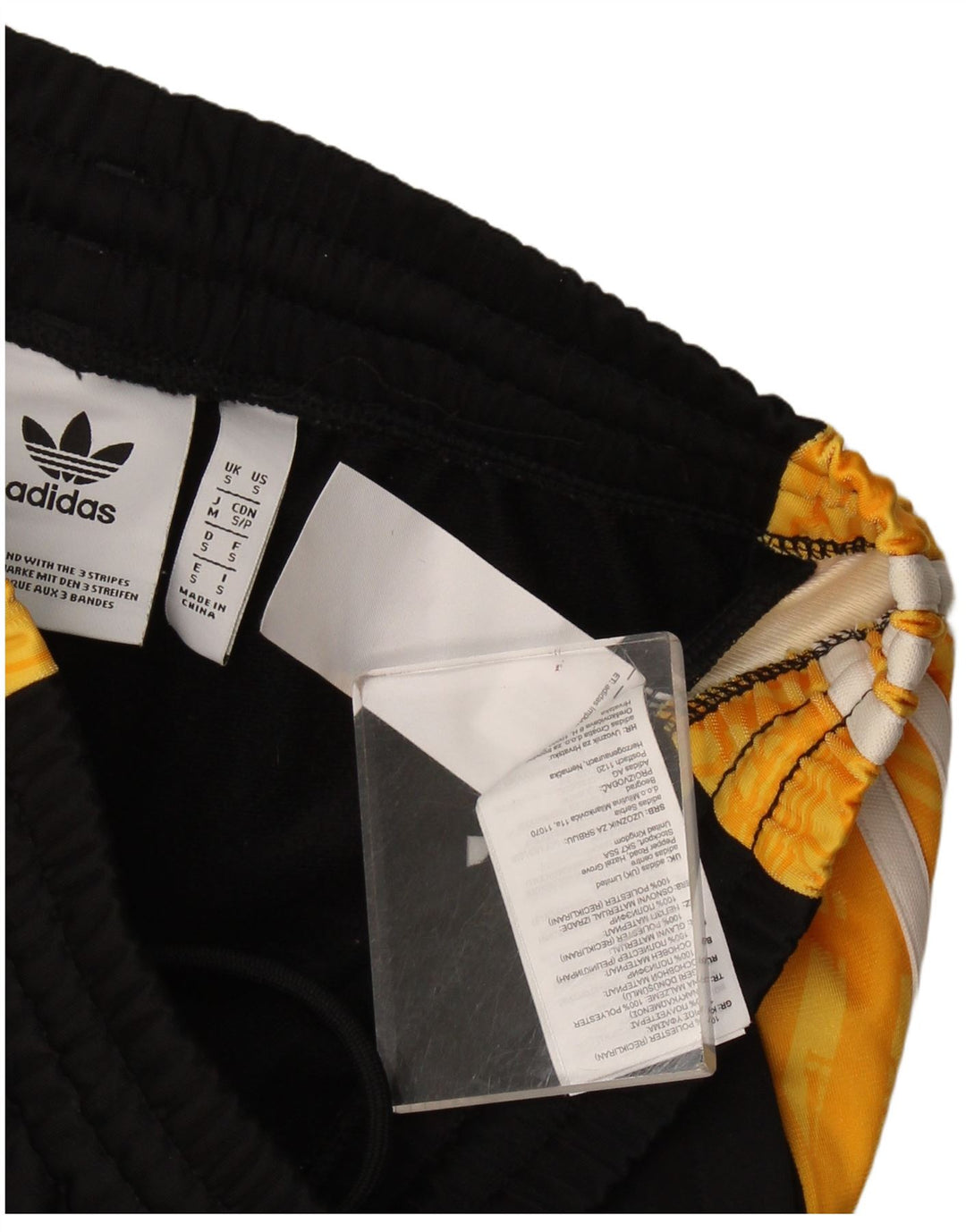 Pantaloni da tuta da uomo Adidas Joggers Small Nero Colourblock Poliestere