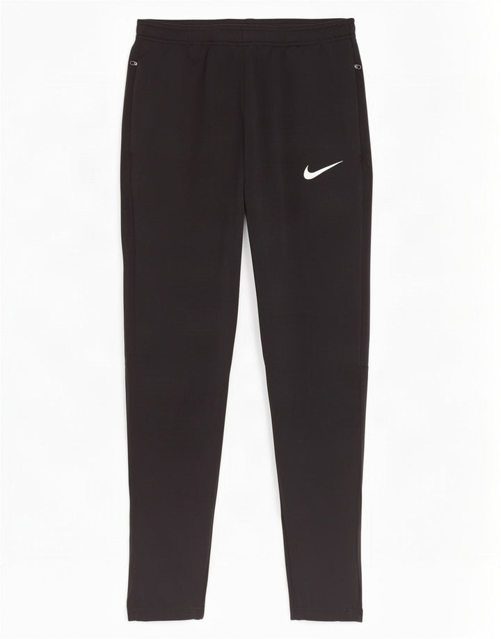 Pantaloni da tuta Nike Dri Fit da uomo, poliestere nero medio