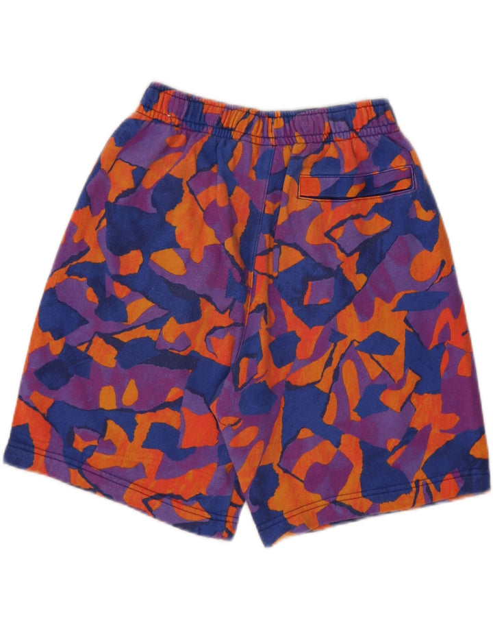 NIKE Mens Abstract Pattern Sport Shorts Small  Multicoloured Cotton Vintage Nike and Second-Hand Nike from Messina Hembry 