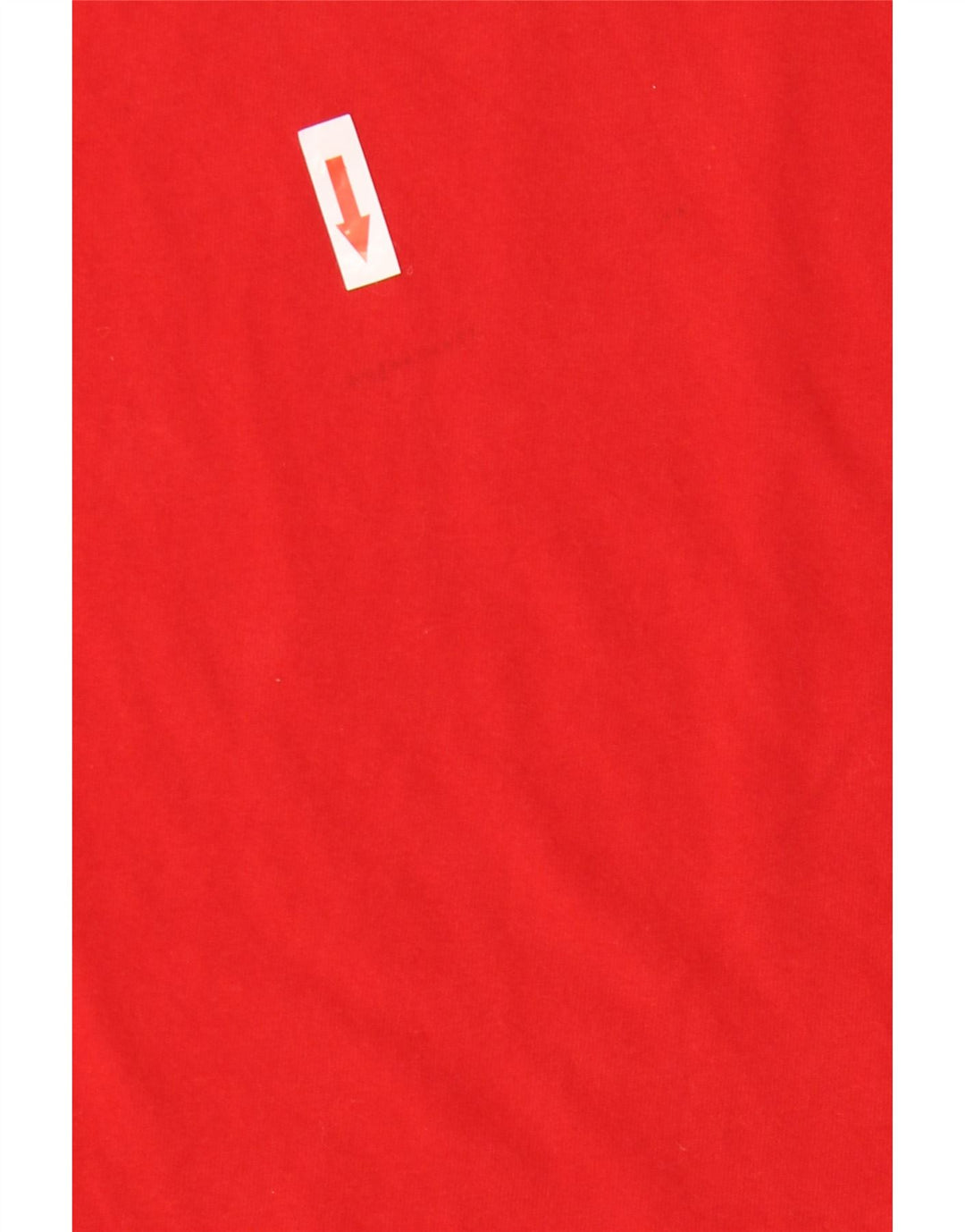 T-shirt ADIDAS da uomo Climalite Top rosso medio in cotone