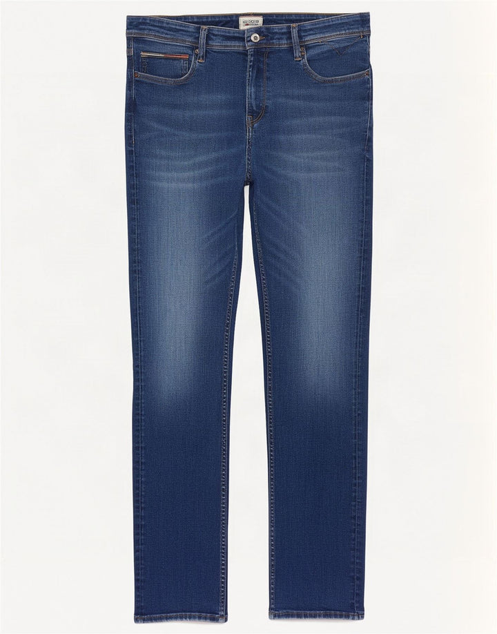 Jeans slim da donna Tommy Hilfiger W34 L32 cotone blu