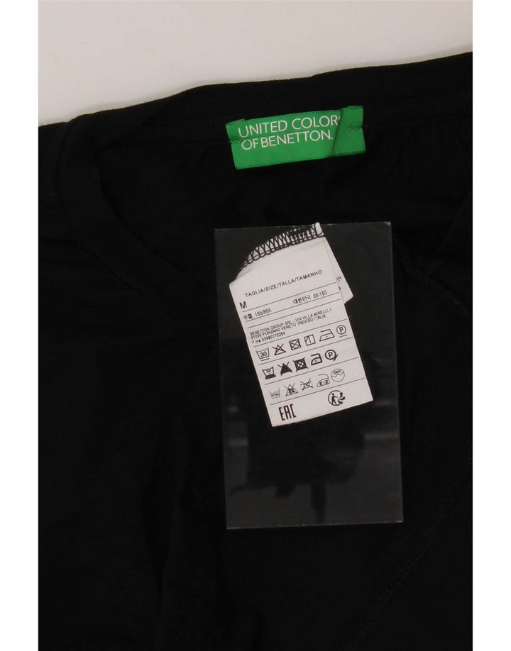 Canotta da donna Benetton UK 12 cotone medio nero
