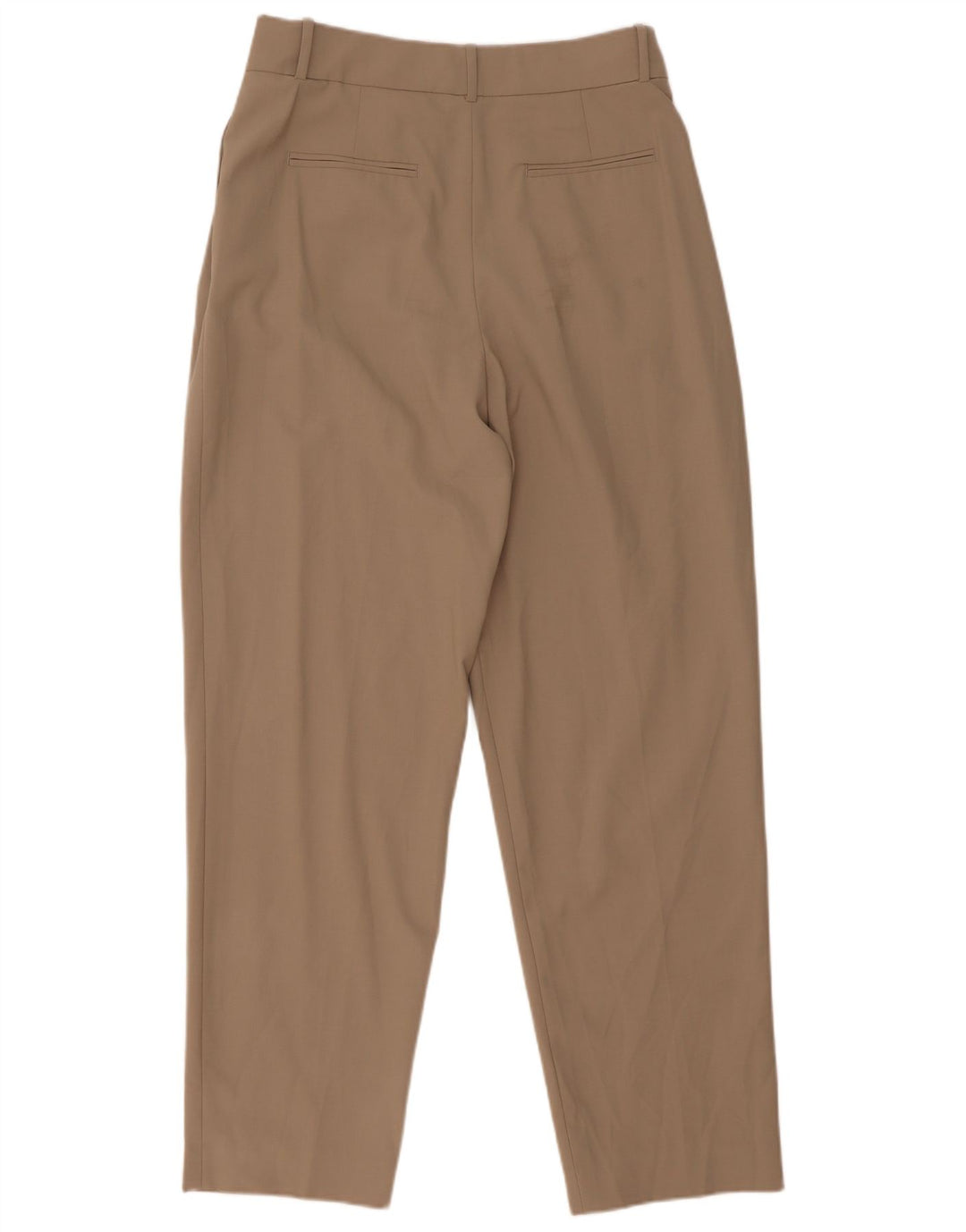 Pantaloni da abito affusolati da donna Zara medi W28 L30 poliestere beige