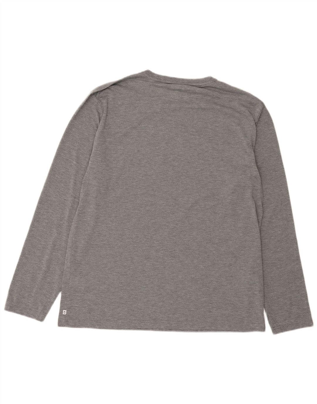 Calvin Klein Uomo Top Manica Lunga XL Grigio Poliestere
