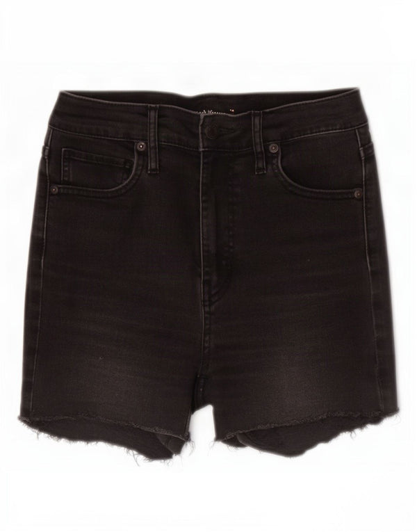 Pantaloncini di jeans skinny alti Mile High Levi's da donna W26 piccoli neri