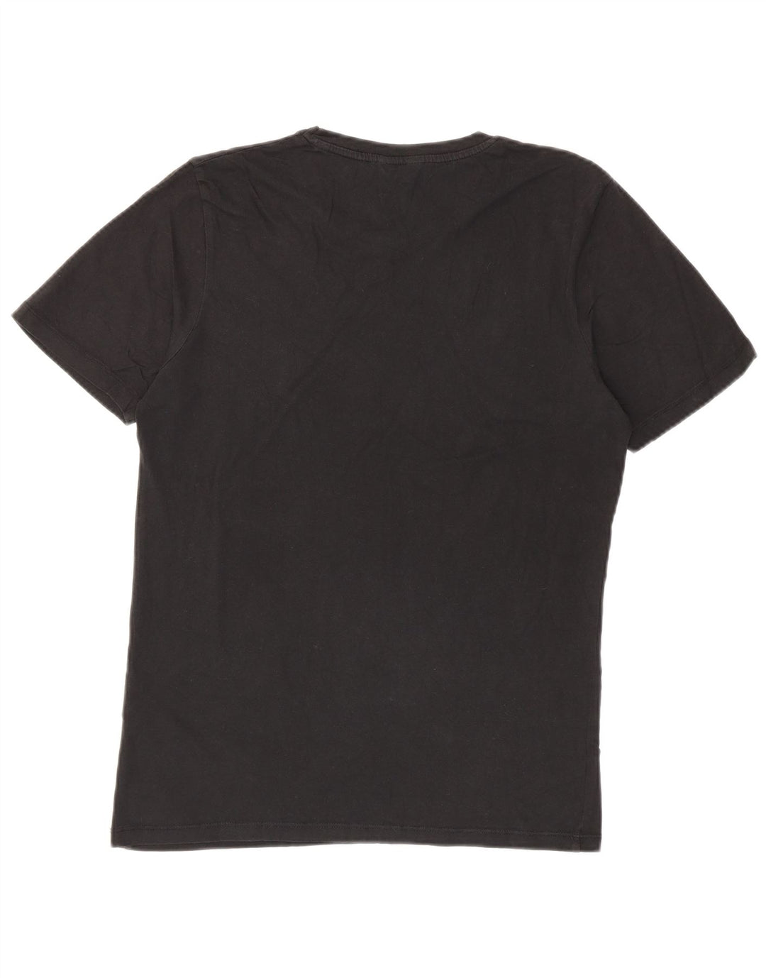 JACK & JONES T-shirt grafica da uomo Top in cotone nero medio