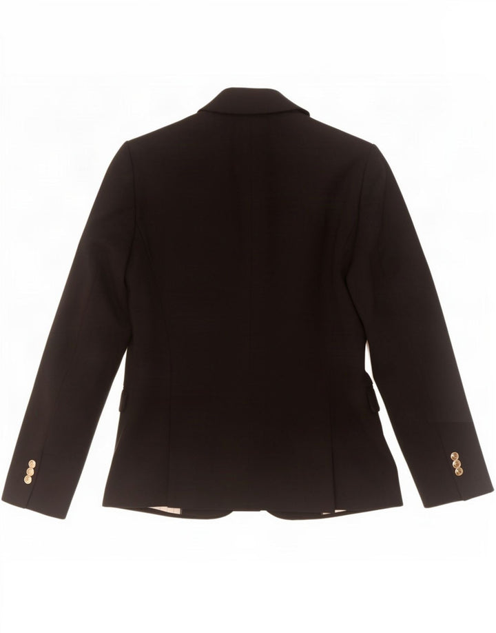 Giacca blazer a 1 bottone da donna Zara UK 10 piccola nera