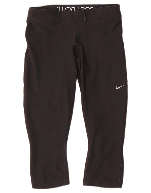 Leggings Nike Dri Fit Capri da donna UK 14 medio nero