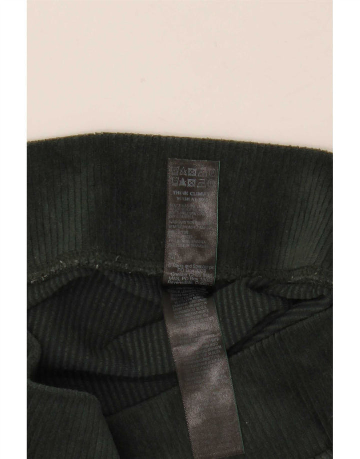 Leggings da donna Marks & Spencer UK 10 piccolo cotone verde