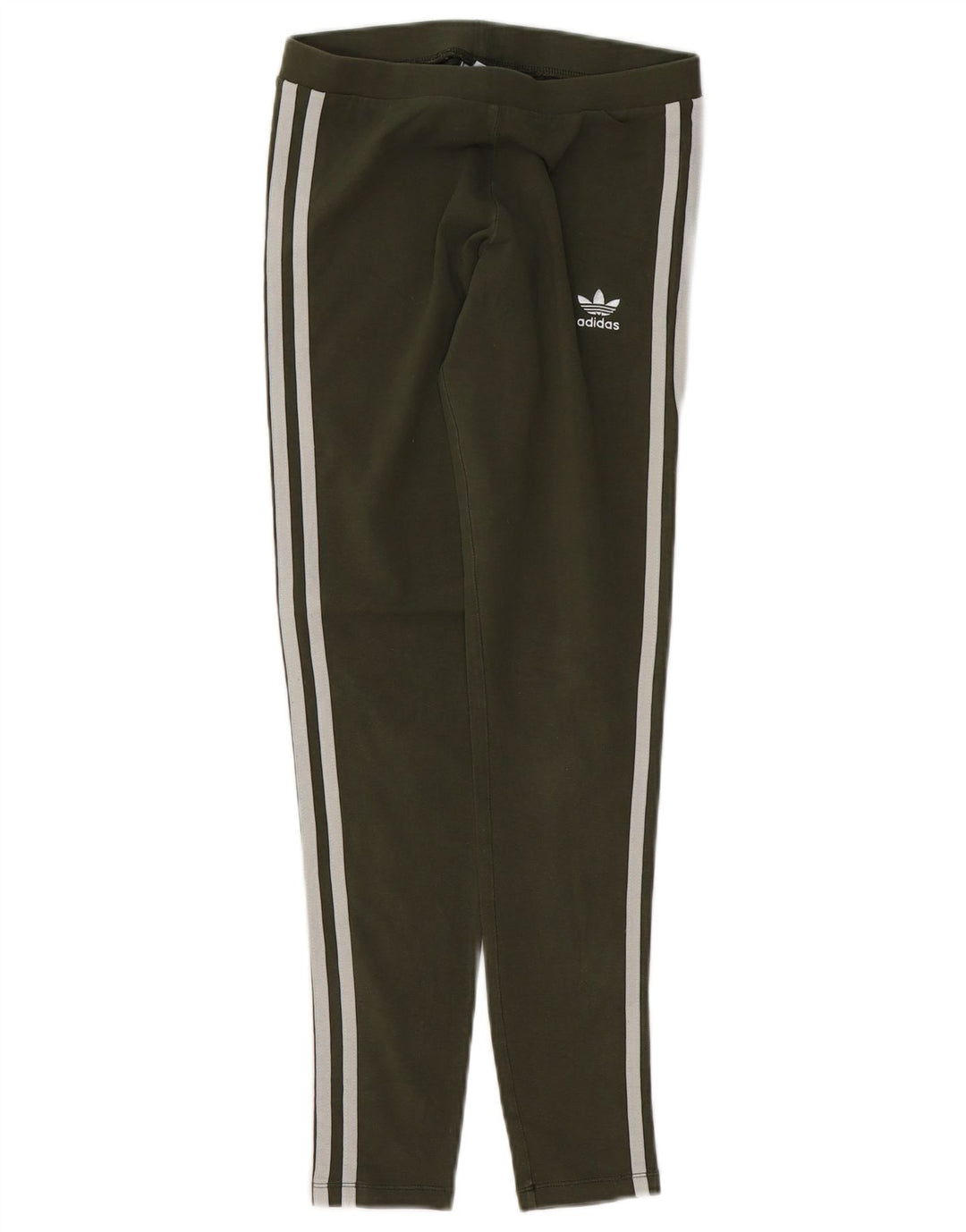 Leggings Adidas da donna UK 8 piccolo cotone kaki