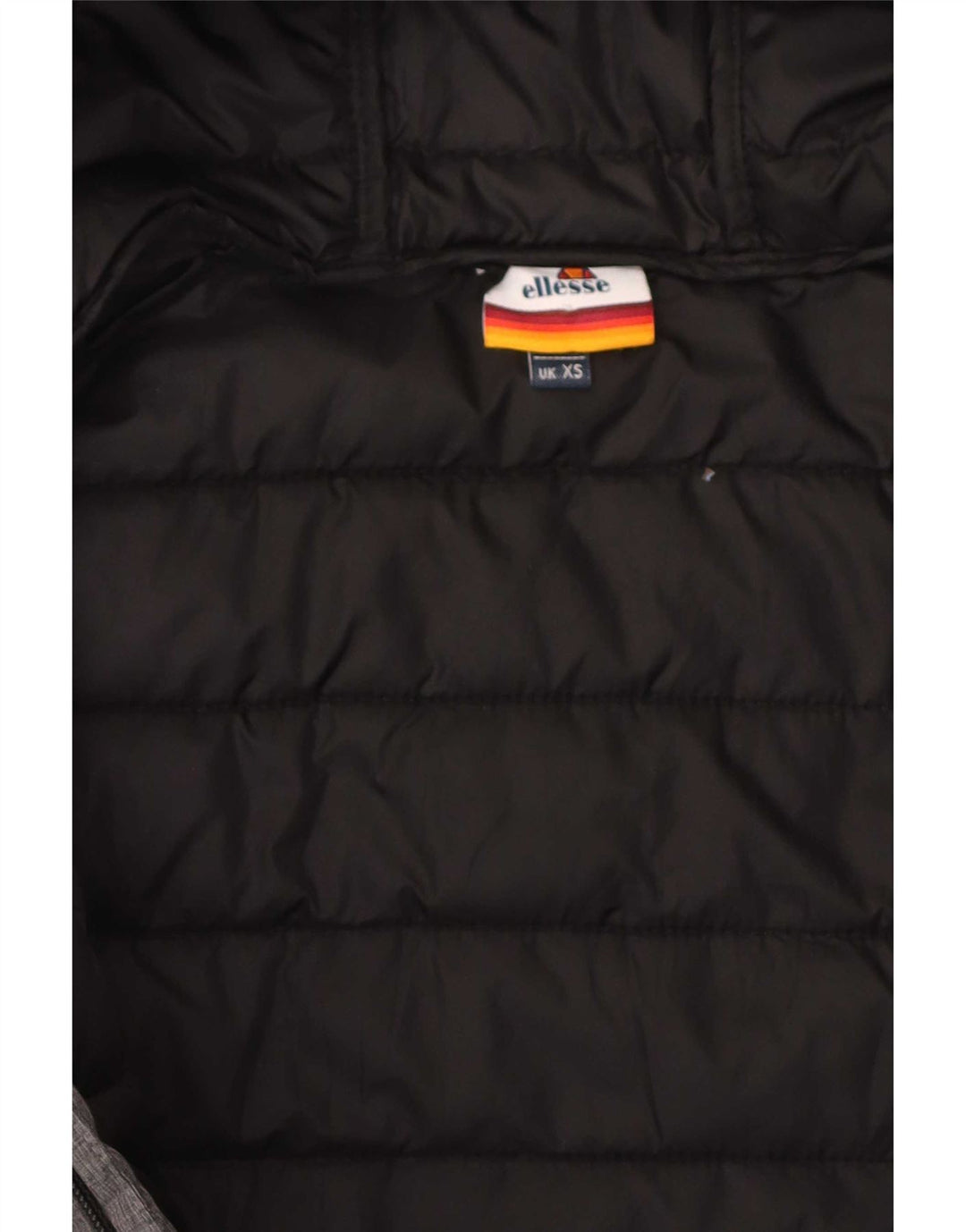 Giacca imbottita con cappuccio da uomo Ellesse UK 34 XS nylon grigio