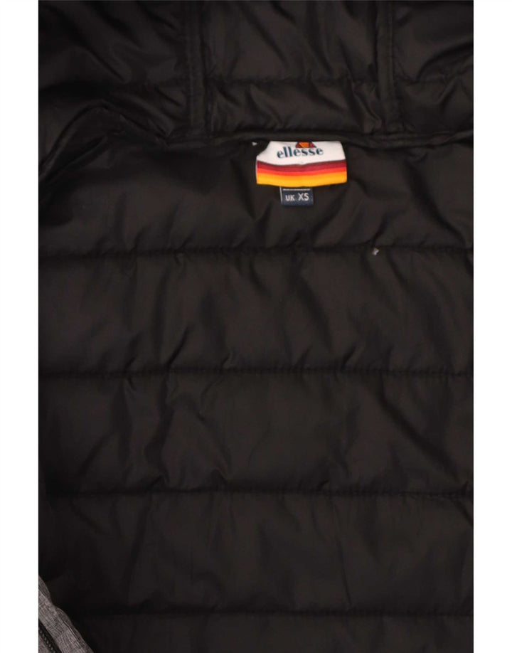 Giacca imbottita con cappuccio da uomo Ellesse UK 34 XS nylon grigio