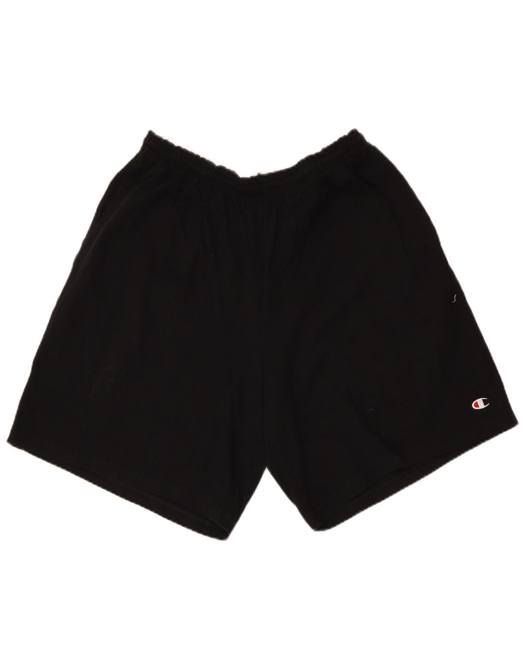 Pantaloncini sportivi da uomo CHAMPION grandi in cotone nero