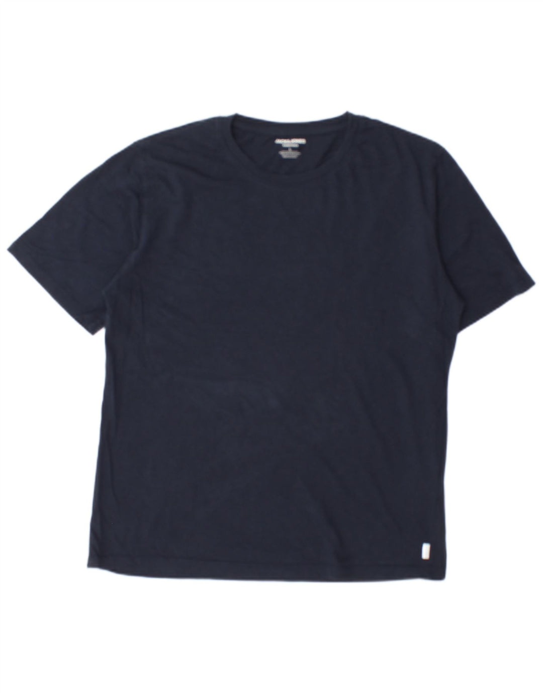 Jack & Jones T-shirt da uomo Top Large in cotone blu navy