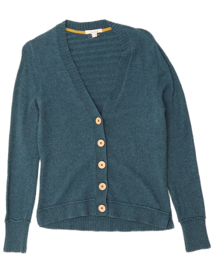 Maglione cardigan da donna White Stuff UK 10 Piccolo nylon verde