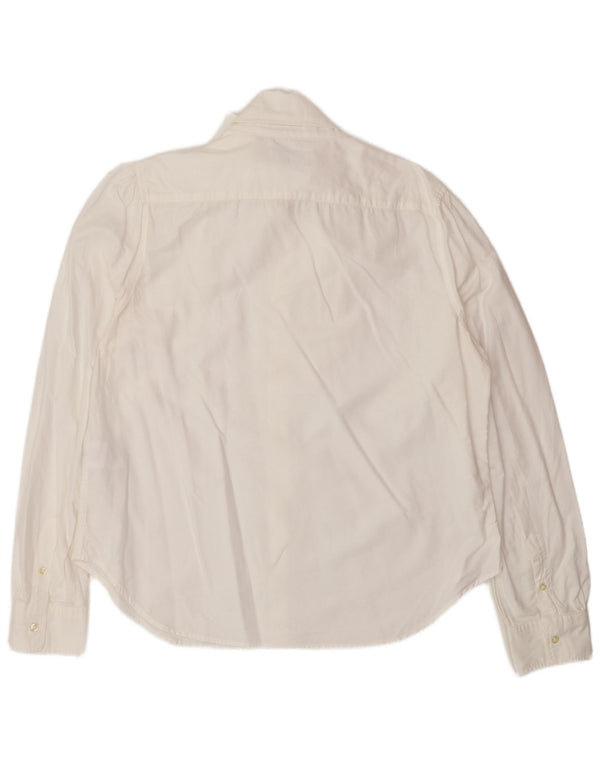 Polo Ralph Lauren Camicetta da donna con papillon US 14 XL Cotone bianco