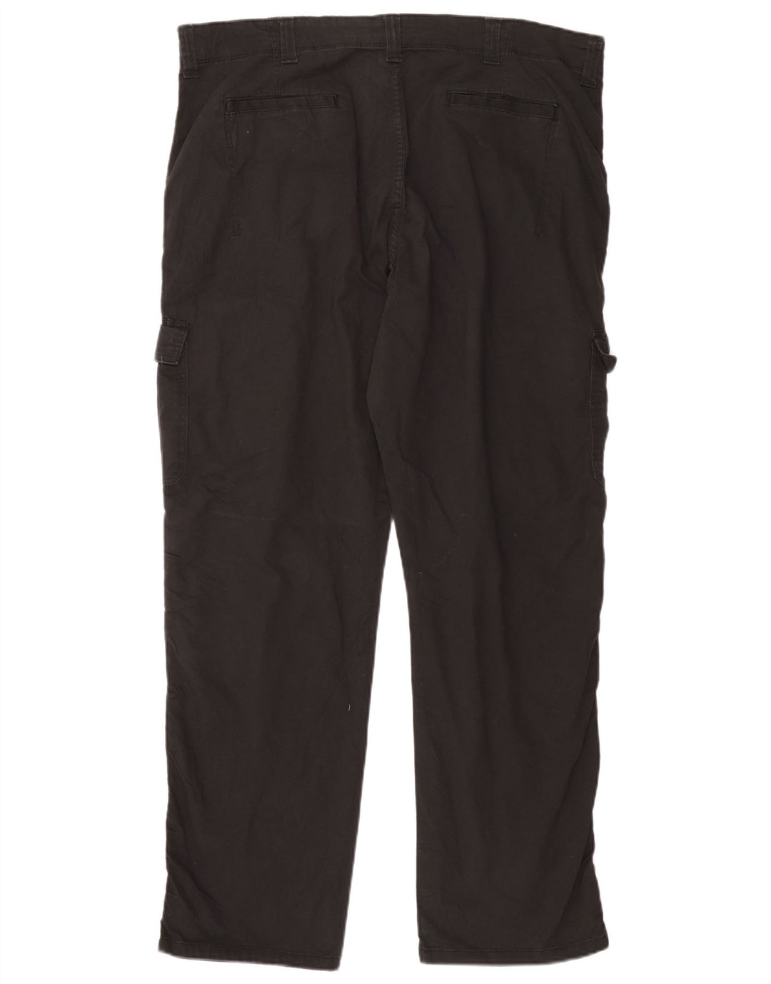 Pantaloni cargo dritti da uomo WRANGLER W40 L32 cotone nero