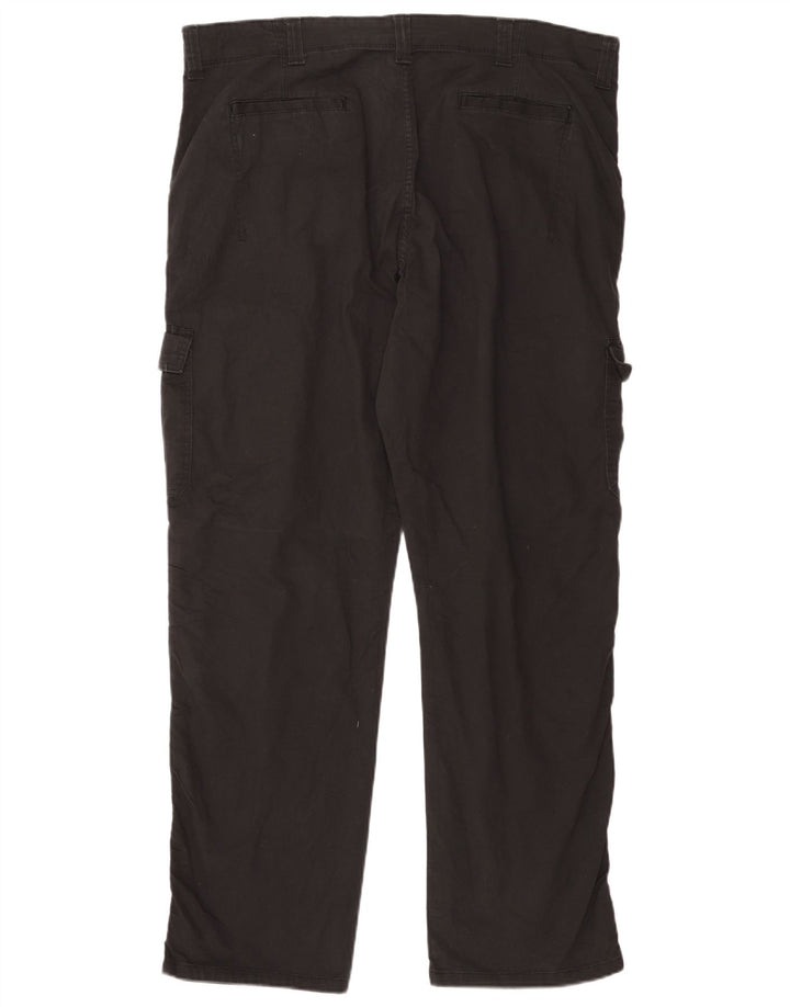 Pantaloni cargo dritti da uomo WRANGLER W40 L32 cotone nero