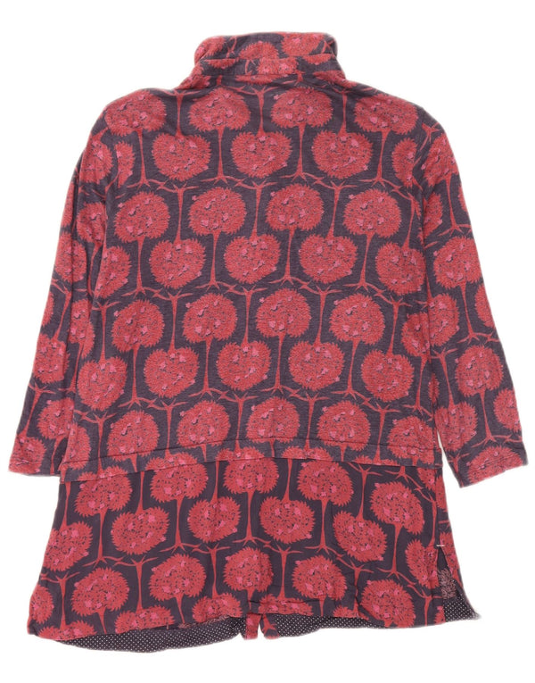 Camicetta a camicia lunga da donna di White Stuff UK 14 Large Blu Navy