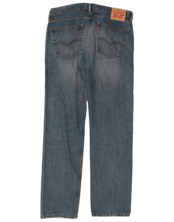 Levi's Uomo 505 Jeans dritti W36 L34 Cotone Blu