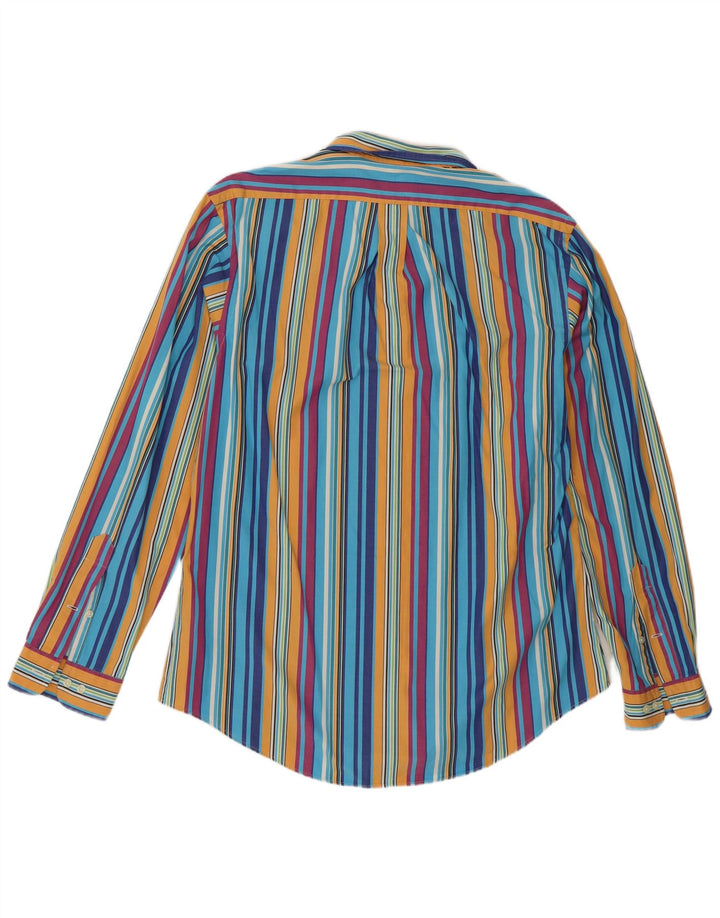 Polo Ralph Lauren Camicia da uomo Taglia 16 40/41 Grandi righe multicolori