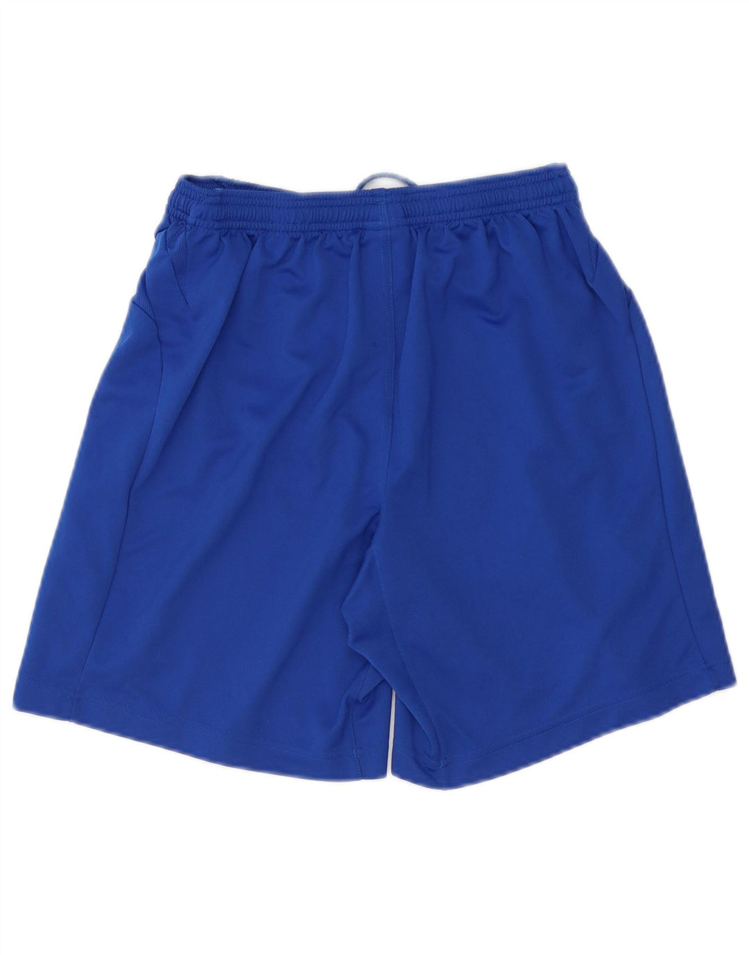 Pantaloncini sportivi da uomo Umbro in poliestere blu medio