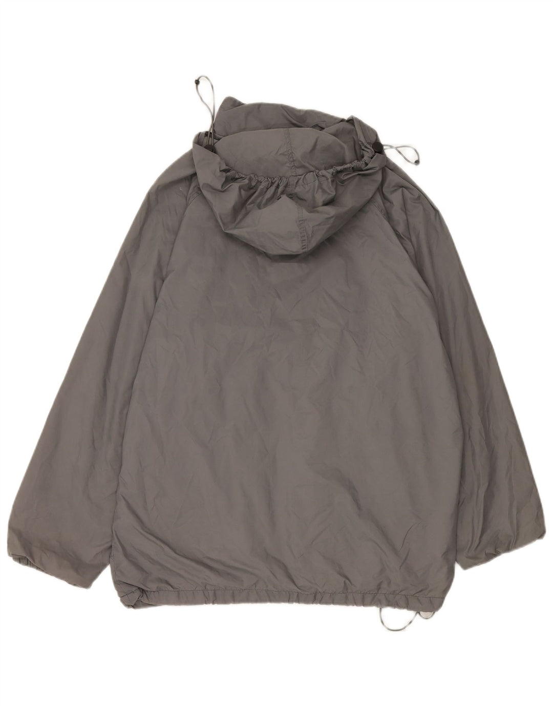 Giacca antipioggia oversize con cappuccio da uomo Champion UK 38 Grigio medio