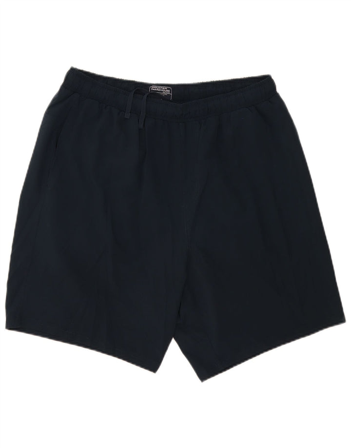 Pantaloncini sportivi da donna Mountain Warehouse UK 14 Large Poliestere blu navy