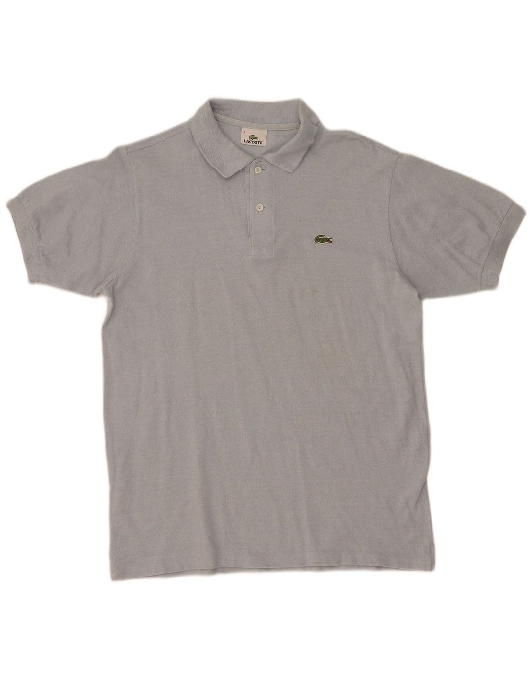 Polo da uomo Lacoste taglia 4 in cotone blu medio