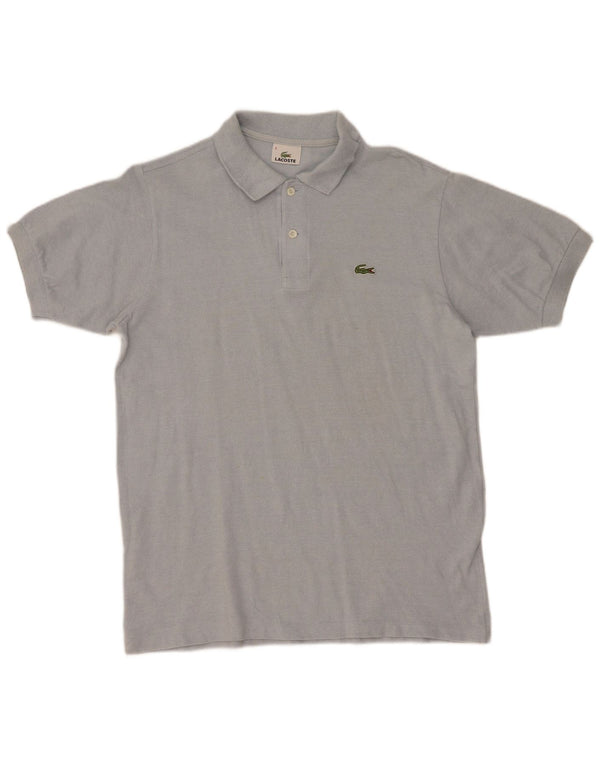 Polo da uomo Lacoste taglia 4 in cotone blu medio