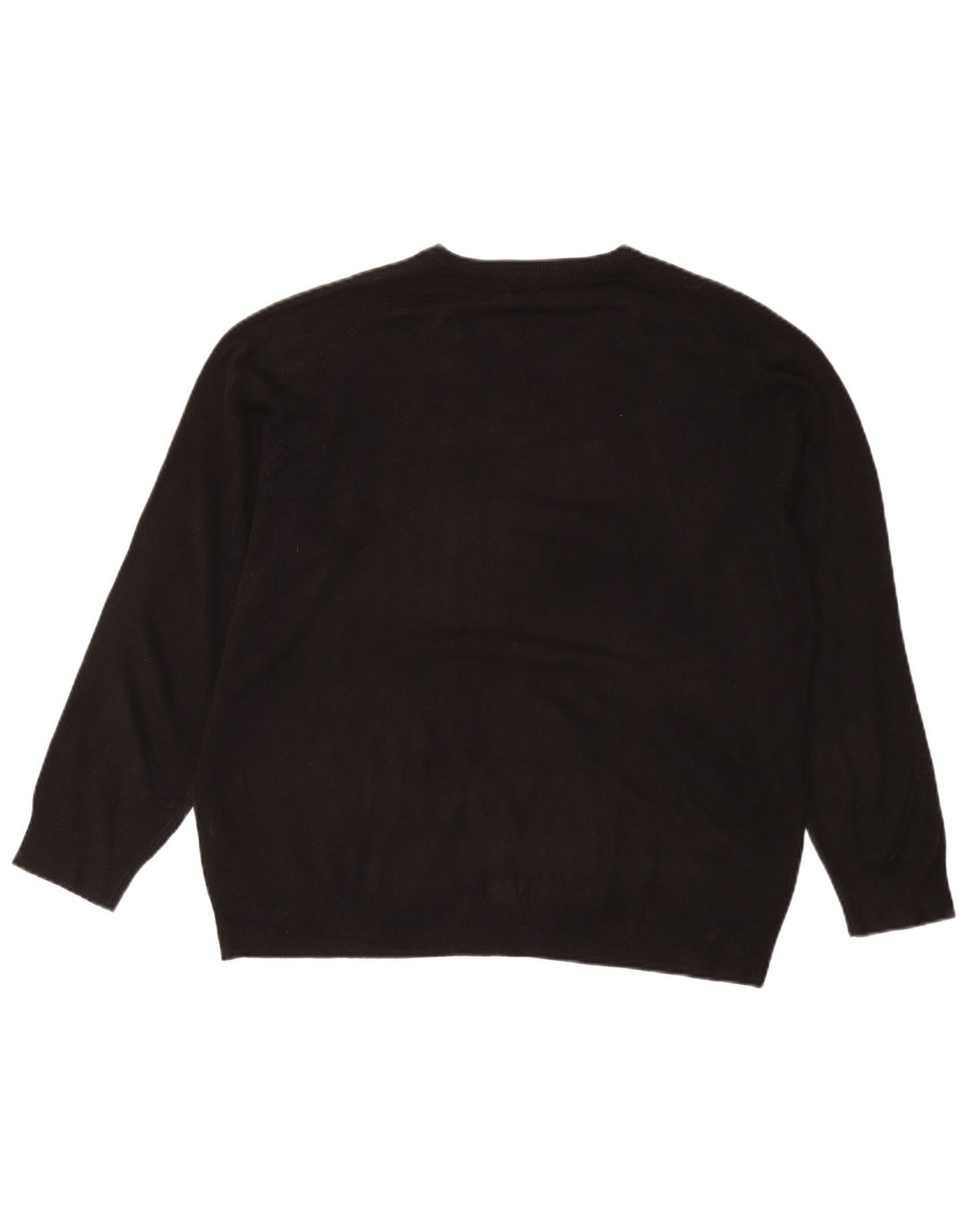 Maglione da uomo con scollo a V Marks & Spencer 2XL acrilico nero
