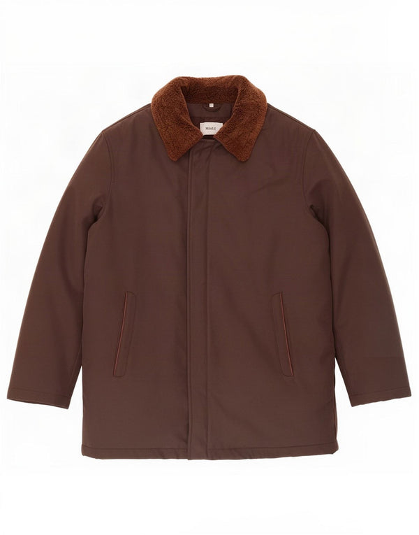 Giubbotto bomber da uomo Mabrun IT 50 Large Marrone Poliestere