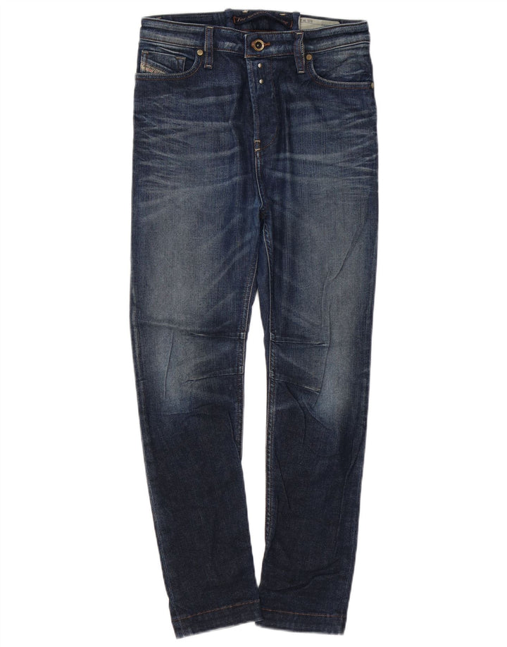 DIESEL Jeans dritti da donna Easee a vita bassa, vestibilità rilassata, W24 L25 Blu