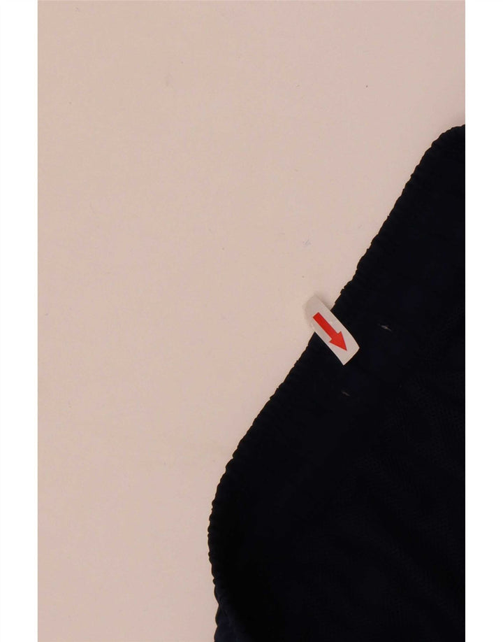 Pantaloni da tuta Adidas Climalite da uomo medi in poliestere blu navy