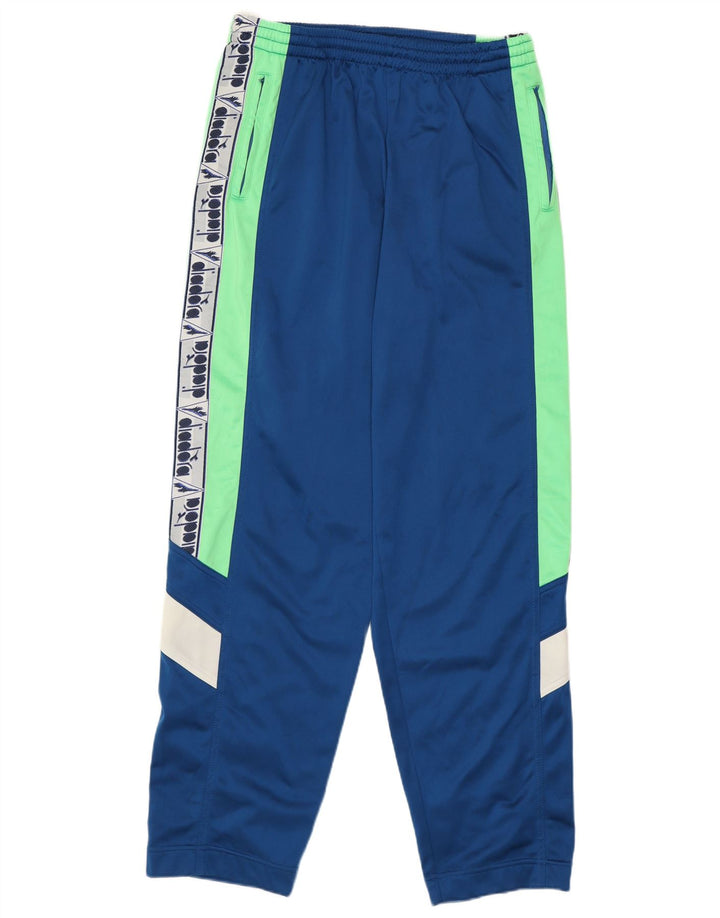 Tuta intera da uomo Diadora Graphic UK 40 Poliestere color block blu medio