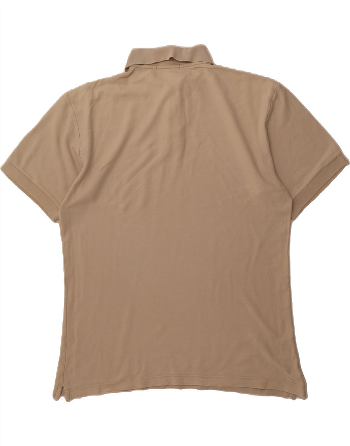 FILA Mens Polo Shirt IT 54 XL Beige Vintage Fila and Second-Hand Fila from Messina Hembry 