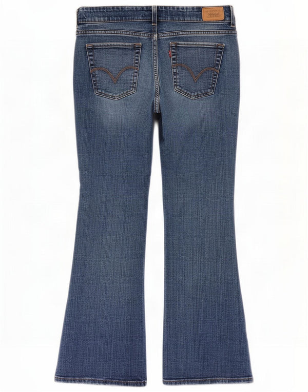 Levi's Womens 526 Bootcut Jeans US 16 2XL W34 L32 Blue Cotton