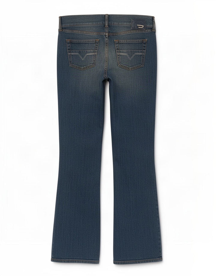 Jeans Bootcut da donna Diesel W29 L33 cotone blu