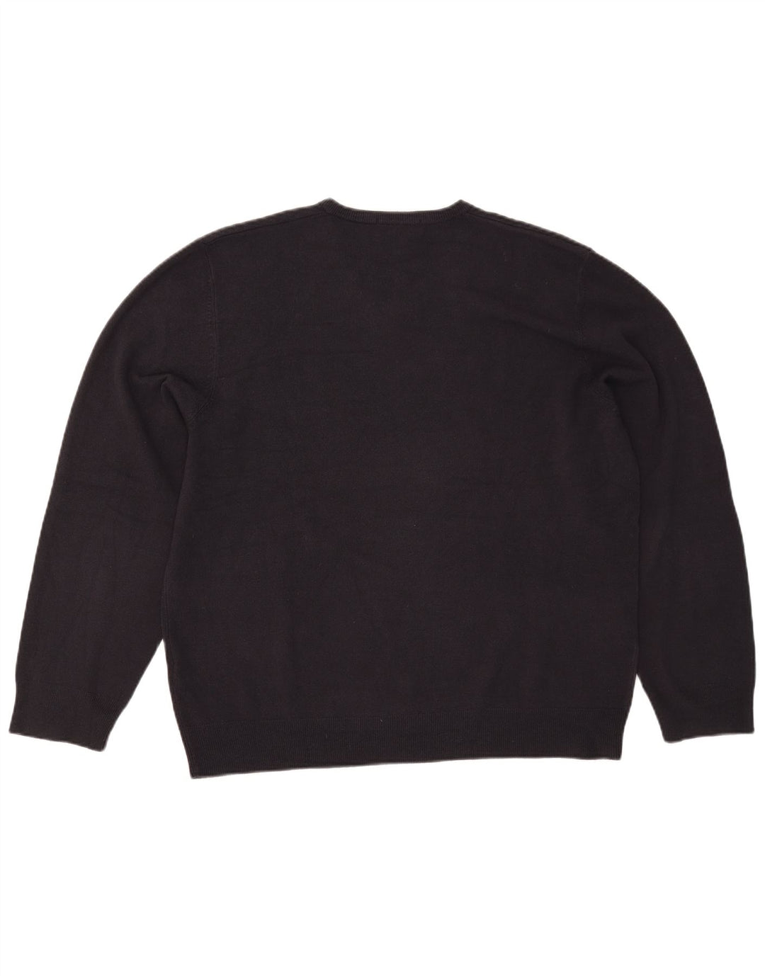 Maglione da uomo con scollo a V blu Harbour Marks & Spencer 2XL acrilico blu scuro