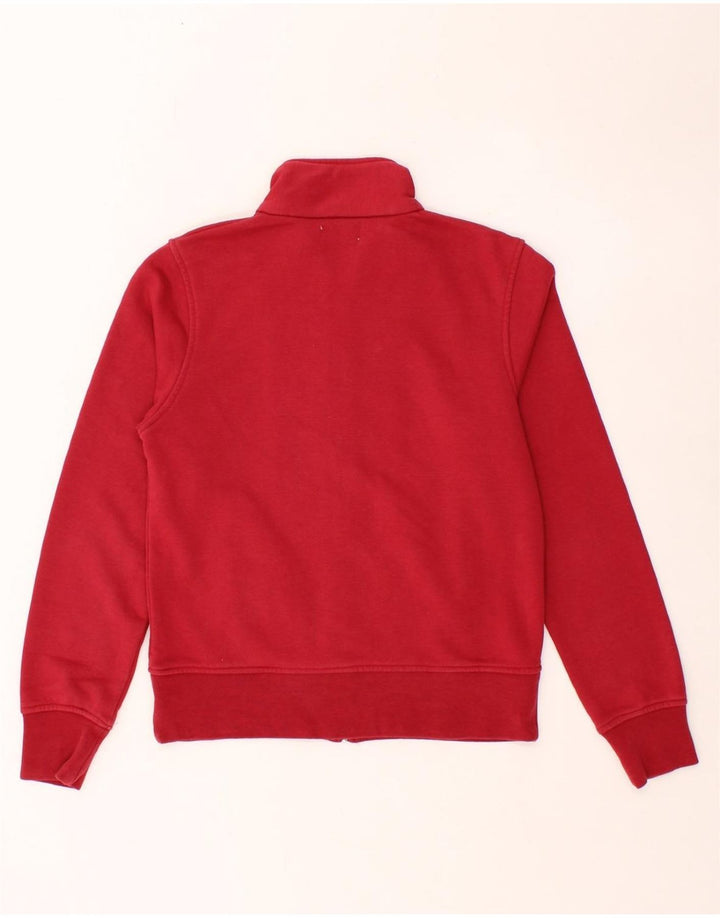 KAPPA Womens Tracksuit Top Jacket UK 14 Large Red Cotton Vintage Kappa and Second-Hand Kappa from Messina Hembry 