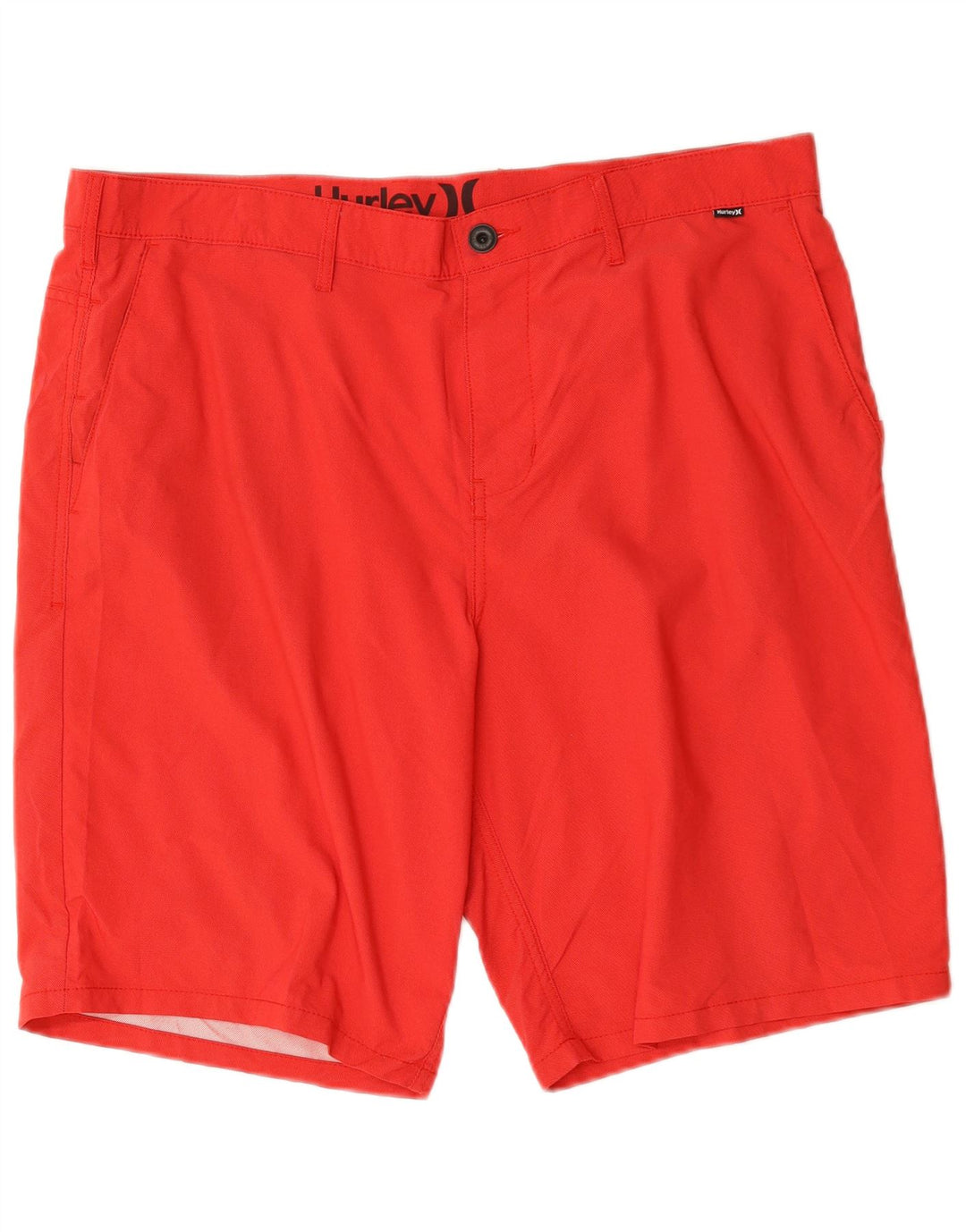 Pantaloncini chino da uomo Hurley W38 XL poliestere rosso