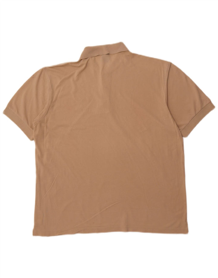 Polo da uomo HUGO BOSS grande in cotone beige
