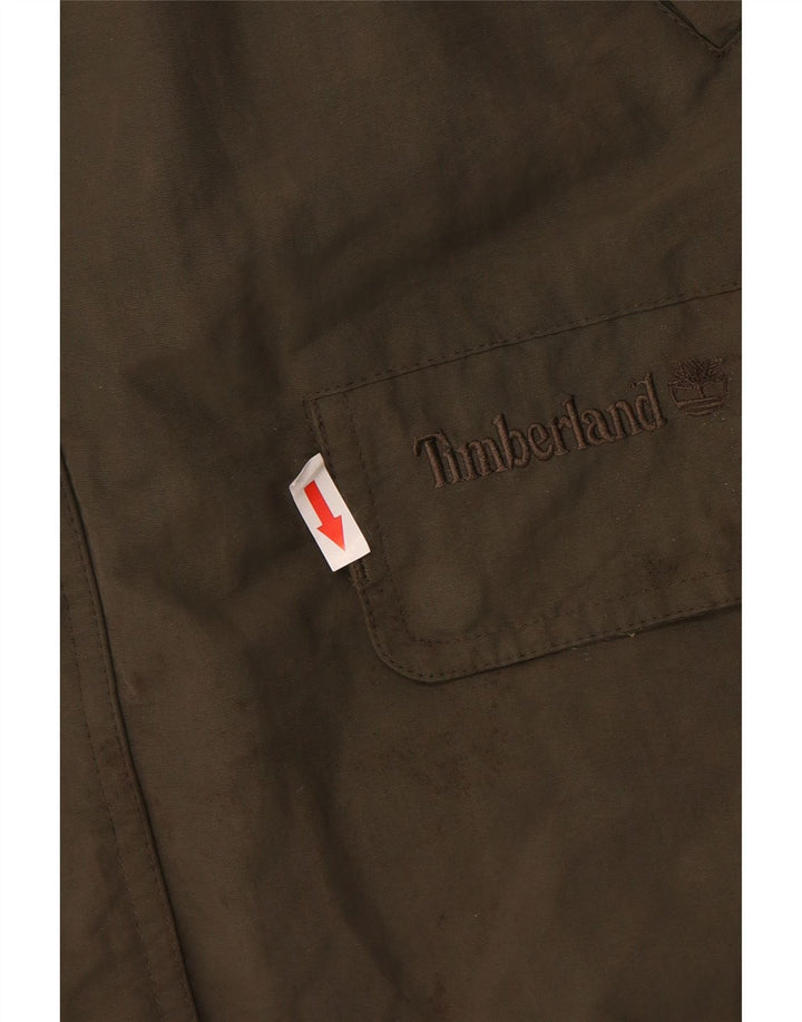Cappotto antivento da uomo vestibilità ampia Timberland UK 36 piccolo nylon kaki