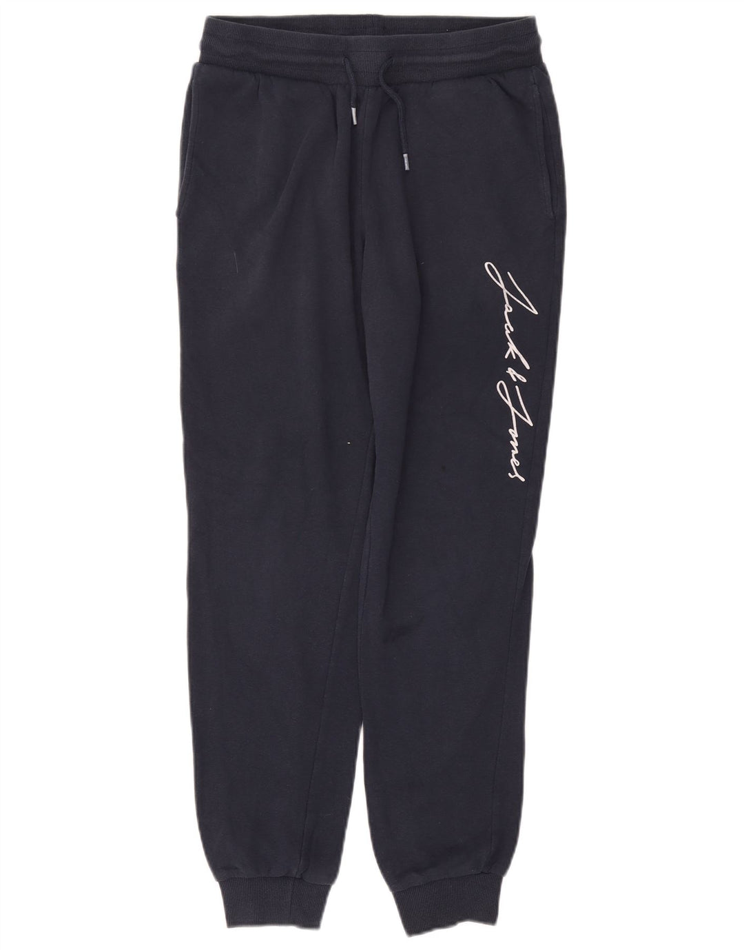 Jack & Jones Pantaloni da tuta con grafica da uomo Joggers Medium Blu Navy