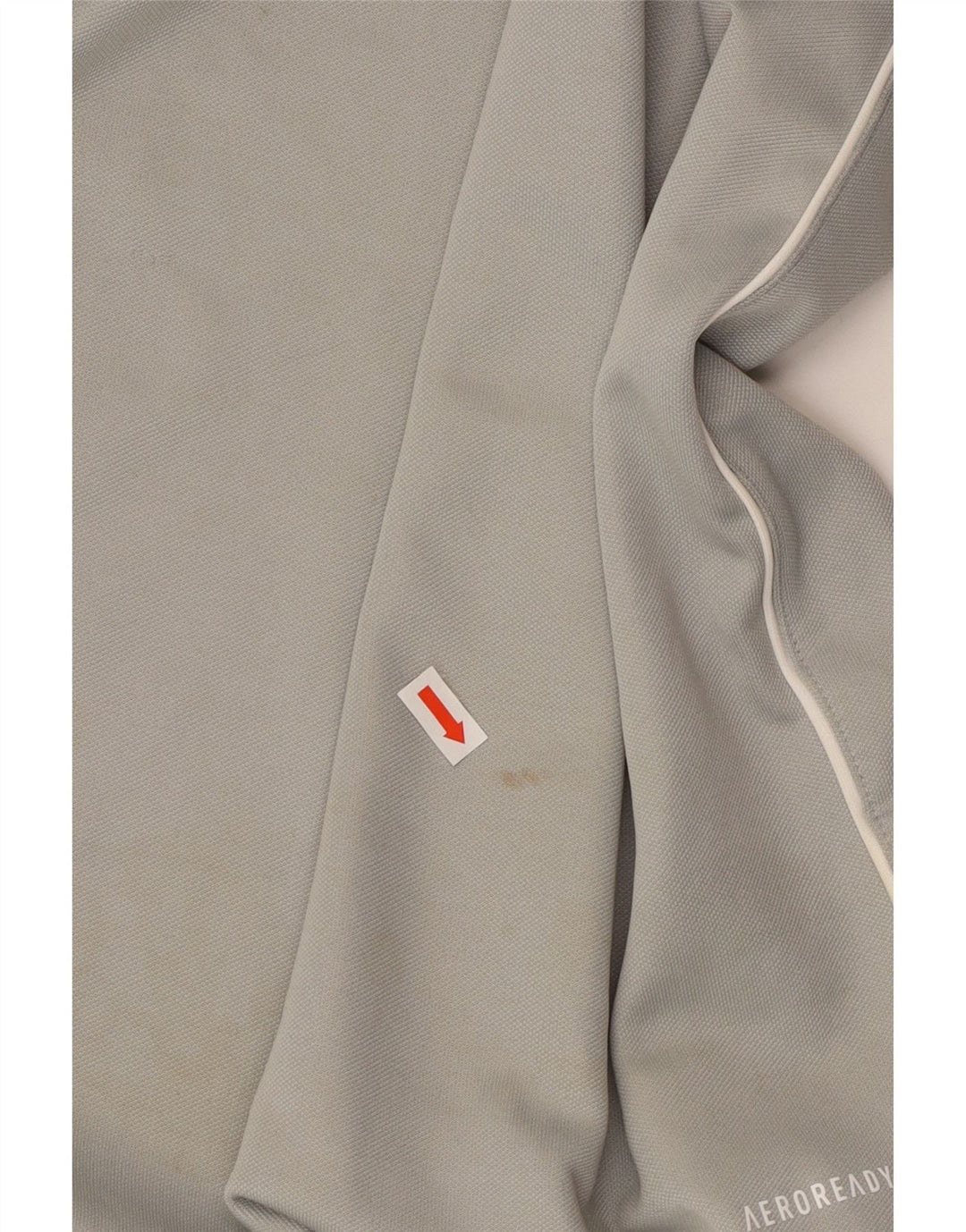 ADIDAS Maglia da tuta da uomo Aeroready con zip e collo in poliestere XL grigio