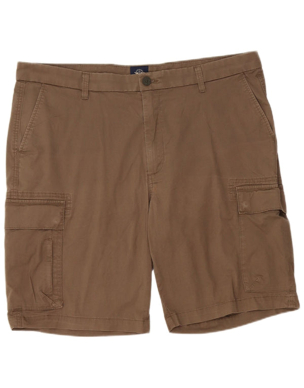 DOCKERS Pantaloncini cargo da uomo W38 XL cotone kaki
